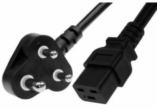 3pin SA Plug to IEC C19 Input Power Cord 