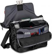 Stile Unica V Messenger Bag For DSLR Camera - Black