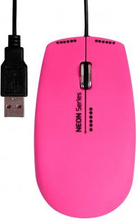 900534 USB Mouse - Neon Fuchsia 