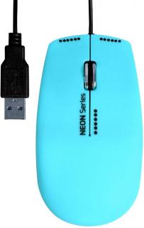 900530 USB Mouse - Neon Blue 