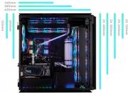 Obsidian Series 1000D Windowed Super-Tower Chassis - Black