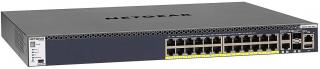 M4300-28G-PoE+ 24-Port PoE+ Layer 3 Stackable Managed Switch with 2 x SFP+ Ports 