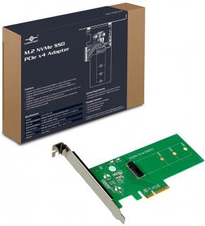 M.2 NVMe SSD PCIe x4 Adapter 