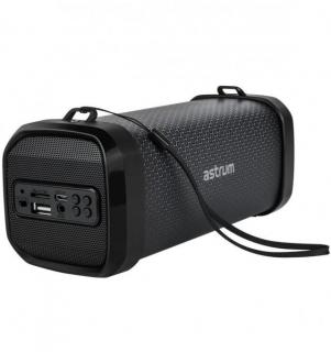 ST290 3W Aux, USB, MicroSD, FM Bluetooth Barrel Portable Speaker - Black 