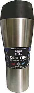 Drifter 450ml Vacuum Car Mug - Silver 