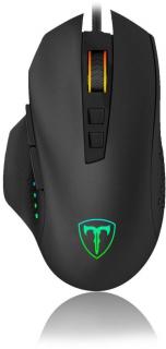 TGM302 Captain 8000DPI RGB Gaming Mouse - Black 