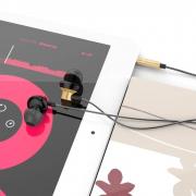 Soundplus 3.5mm Inear Earphones – Gold