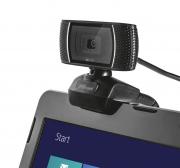 Trino 8MP HD Webcam Video Webcam - Black