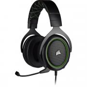 HS50 Pro Stereo Gaming Headset - Black/Green