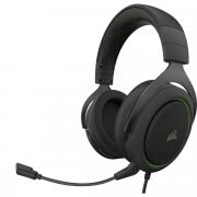 HS50 Pro Stereo Gaming Headset - Black/Green
