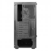 NX Series NX260 Tempered Glass Mid Tower Chassis - Black