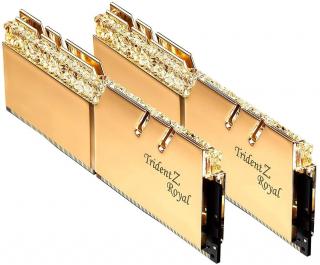 Trident Z Royal 2 x 8GB 3600MHz DDR4 Desktop Memory Kit - Gold (F4-3600C18D-16GTRG) 