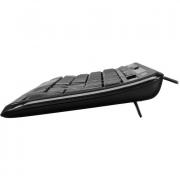 Wired Desktop 600 USB Keyboard and Mouse Set - Black