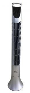 92cm Plastic Tower Fan with Remote (Silver) 