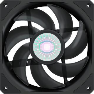 No LED SickleFlow 120mm  Chassis Fan Single (Black) 
