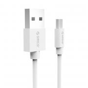 1m 3A Micro USB Charge & Sync Cable - White