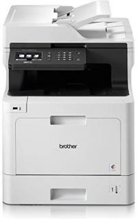 MFC-L8690CDW A4 Colour Laser All-in-One Printer - White (Print, Copy, Scan & Fax) 