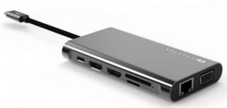 DS-CN3270 USB Type C 11-in-1 Multi-Port Hub - Grey 