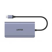 uHUB O8+ 8-in-1 USB-C Multi-Port Hub with 100W Power Delivery