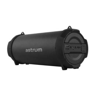 ST330 10W Aux, USB, MicroSD, FM Bluetooth Barrel Portable Speaker - Black 
