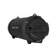 ST330 10W Aux, USB, MicroSD, FM Bluetooth Barrel Portable Speaker - Black