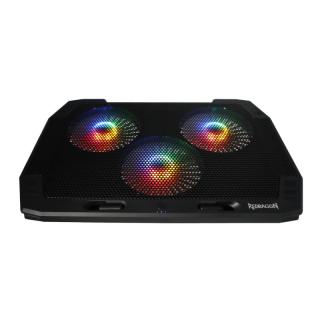 GCP511 Ingrid 17″ RGB Laptop Cooler And Stand - Black 