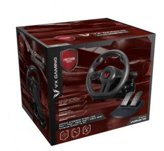 VX Gaming Precision Drive Series Steering Wheel for PS4 XB1 PS3 XB360 Switch & PC 