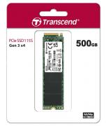 MTE115 Series 500GB M.2 NVMe Gen 3.0 x4 Solid State Drive (TS500GMTE115S)