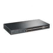 JetStream TL-SG3428XF 24-Port SFP L2+ Rack Mountable Managed Switch with 4 x 10GE SFP+ Slots