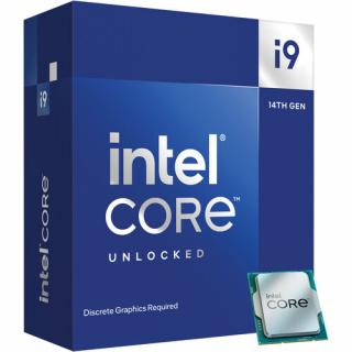 Boxed Core i9 14th Gen i9-14900KF 3.2GHz No Fan No Graphics Processor (BX8071514900KF) 