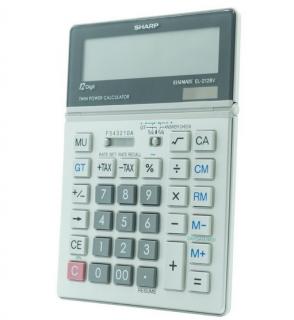 Elsimate EL2128V Semi-Desk Calculator 