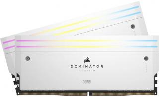 Dominator Titanium RGB 2 x 24GB 7000MHz DDR5 Desktop Memory Kit - White 